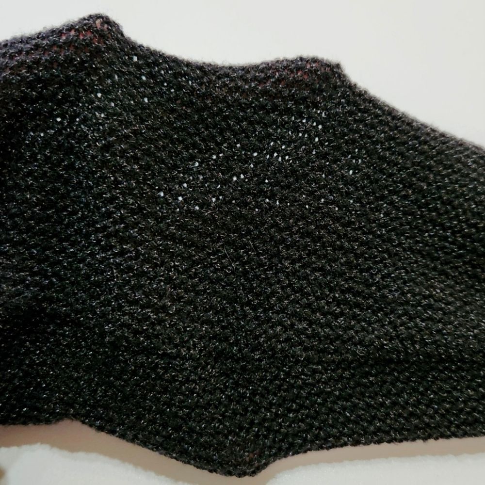 Michael Michael Kors Black Gold Metallic Lace-Up Tunic Sweater Glam Size Small - Picture 6 of 11